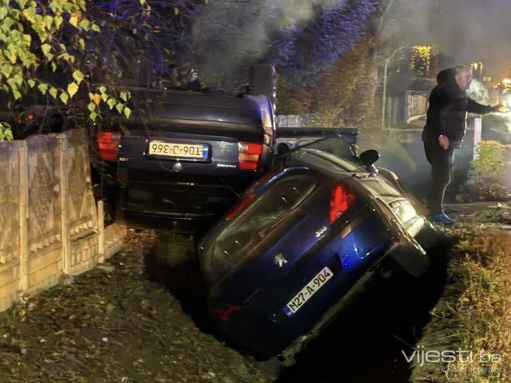 Teška nesreća kod Živinica: Povrijeđeno više osoba