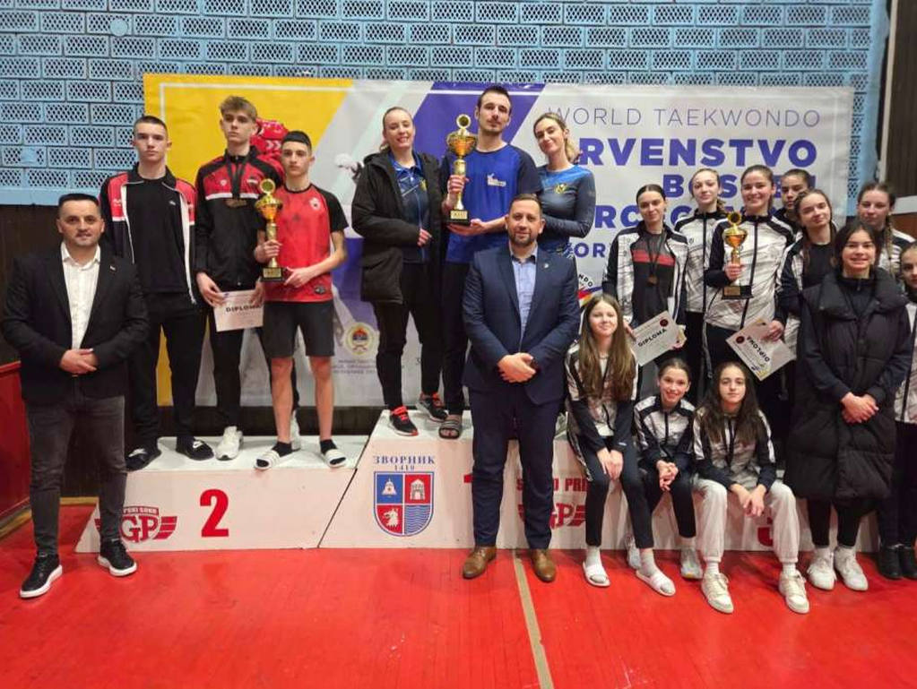 TK Novi Grad Sarajevo ekipni pobjednik Državnog taekwondo prvenstva BiH