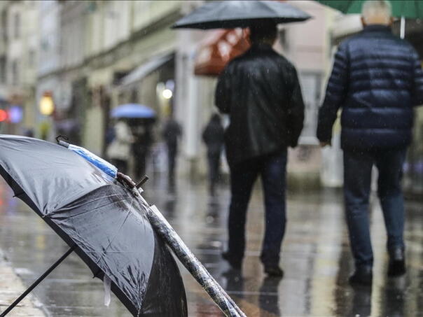 Tokom dana i dalje nestabilno vrijeme sa kišom i pljuskovima