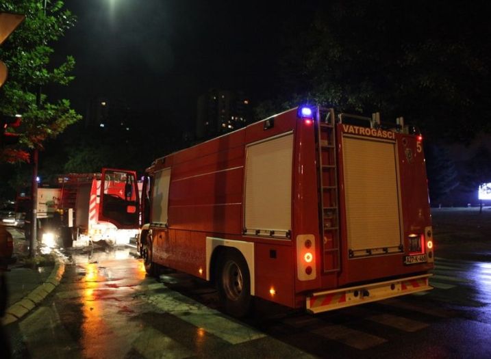 Tokom noći gorjela benzinska pumpa u Sarajevu