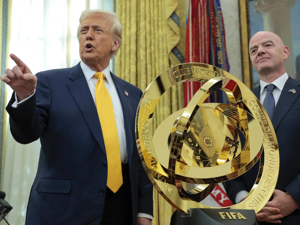 Trump i Infantino predstavili trofej Svjetskog klupskog prvenstva