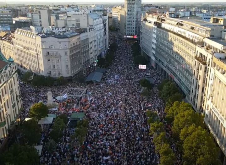 U Beogradu počeli veliki protesti od kojih strahuje Vučić