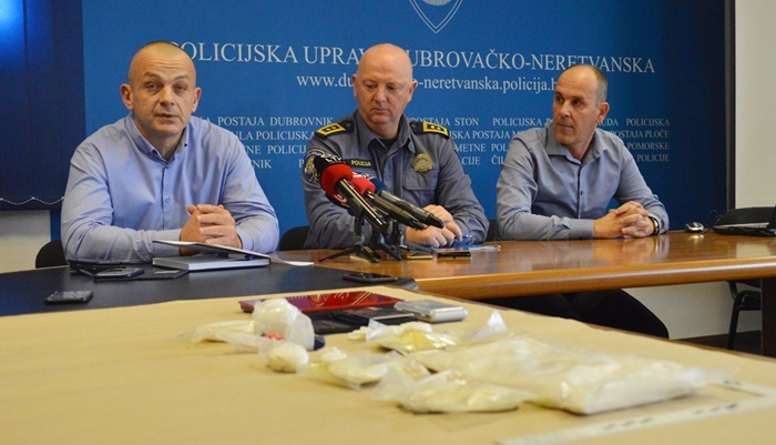 U Dubrovniku uhićeni dileri amfetamina i kokaina s područja Hrvatske i BiH