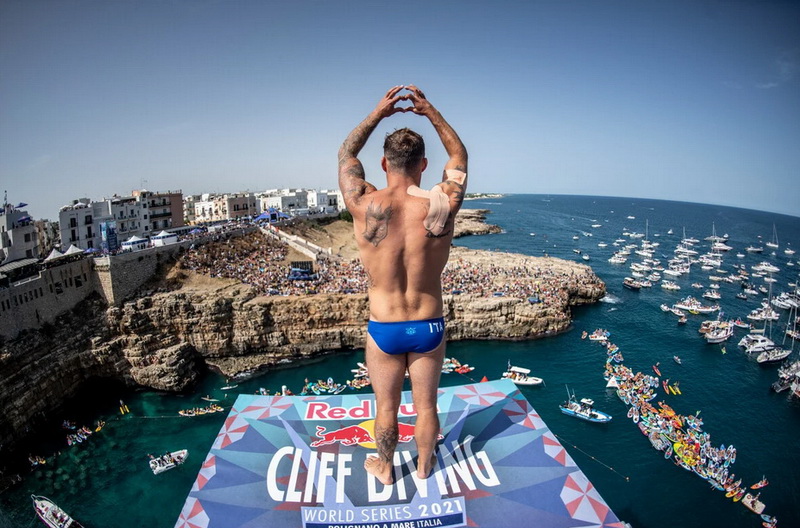 U Italiji završena Red Bull Cliff Diving sezona, Hunt i Iffland ponovo prvaci