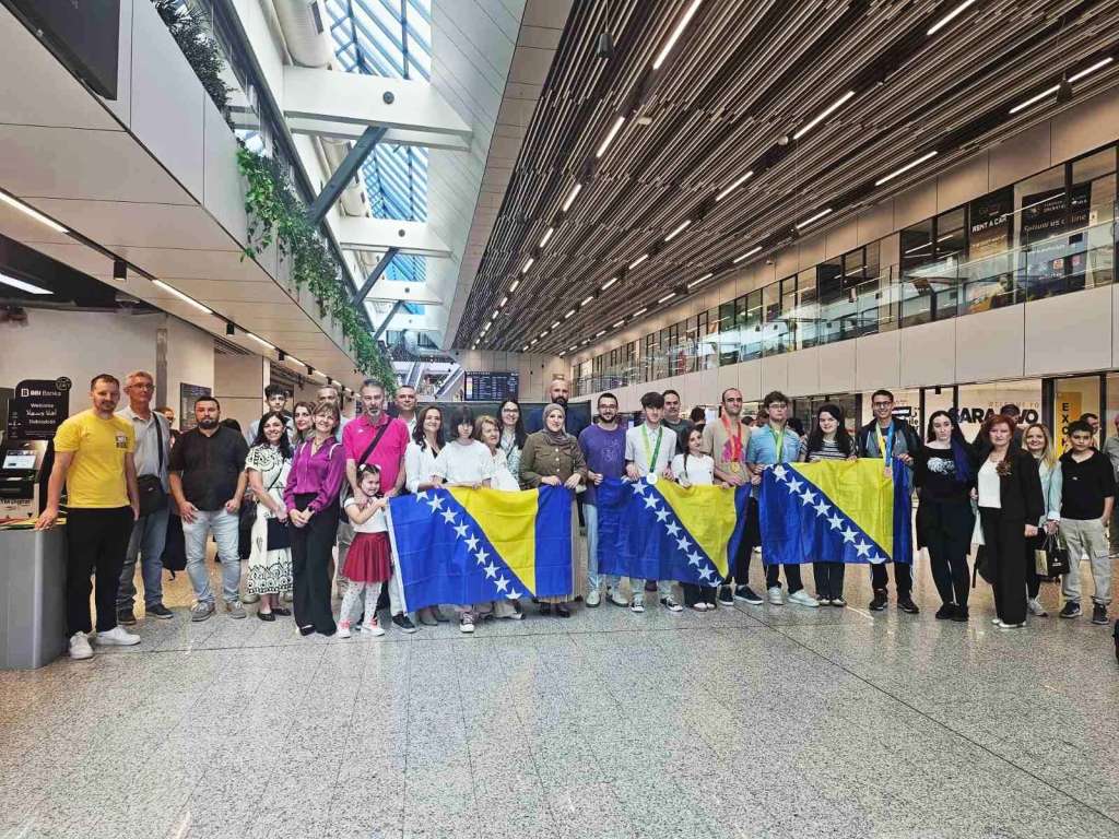 U Kantonu Sarajevo priređen doček za bh. matematičke olimpijce
