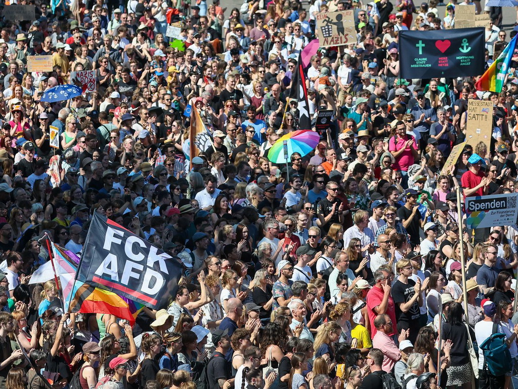 U Njemačkoj protesti protiv krajnje desnice uoči EU izbora