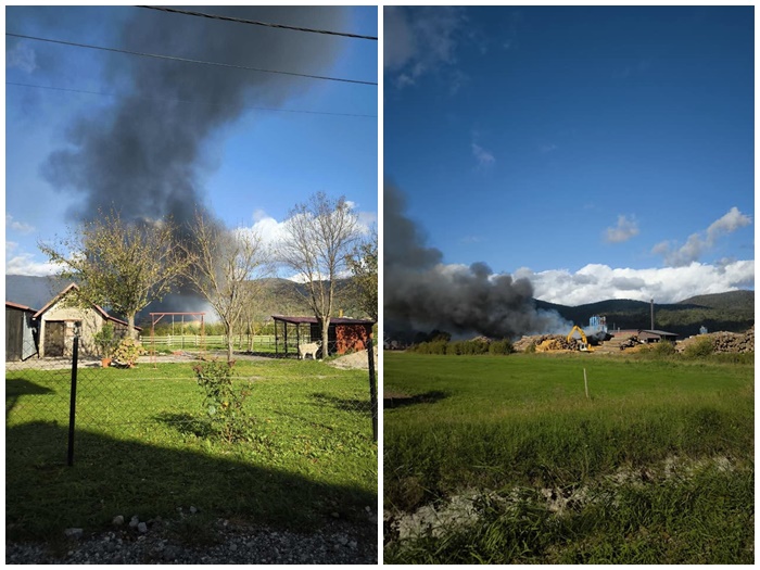 U požaru u Hrvatskoj izgorjela jedna od najvećih pilana