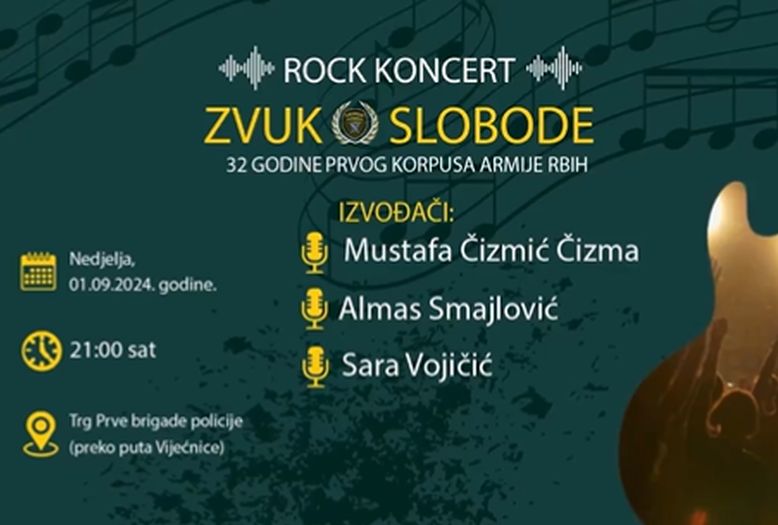 U Sarajevu će se održati patriotski koncert povodom fomiranja 1. korpusa ARBiH