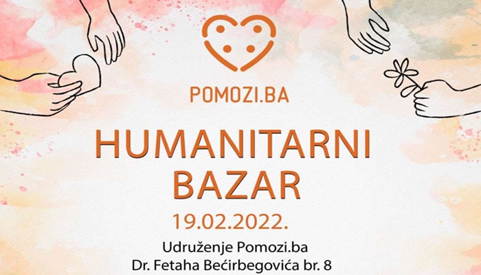 Udruženje Pomozi.ba sutra organizira Humanitarni bazar