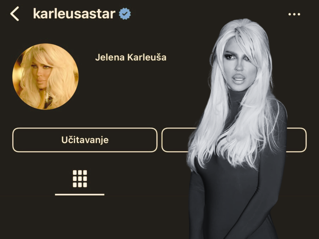 Ugašen Instagram profil Jelene Karleuše