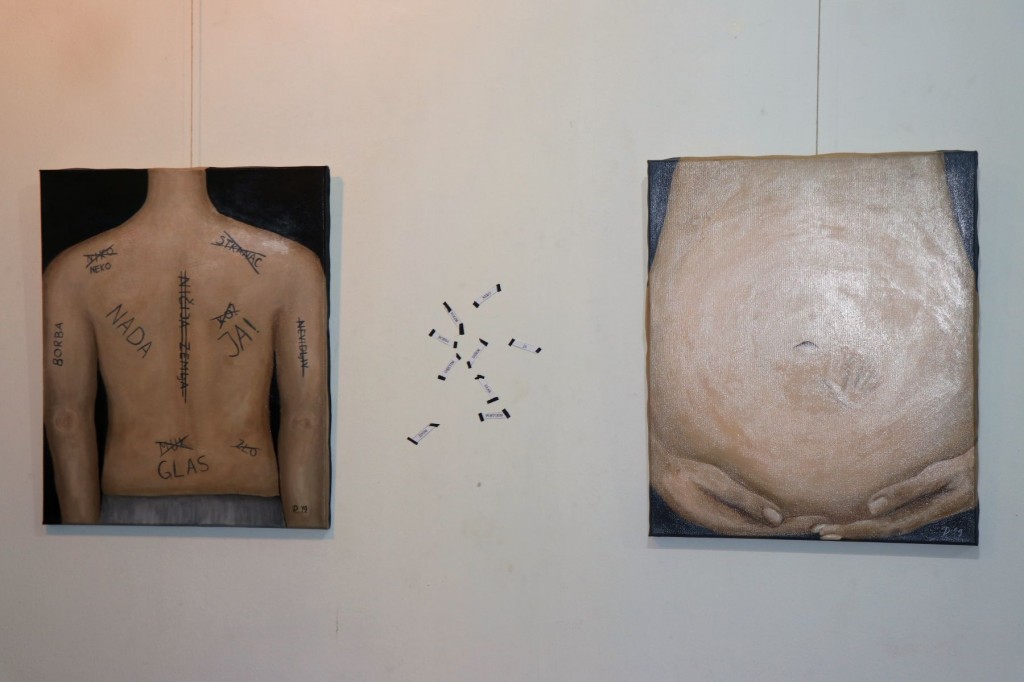 Umjetnik Ramo Tučić predstavio svoju izložbu 'Ja postojim' posvećenu djeci rata