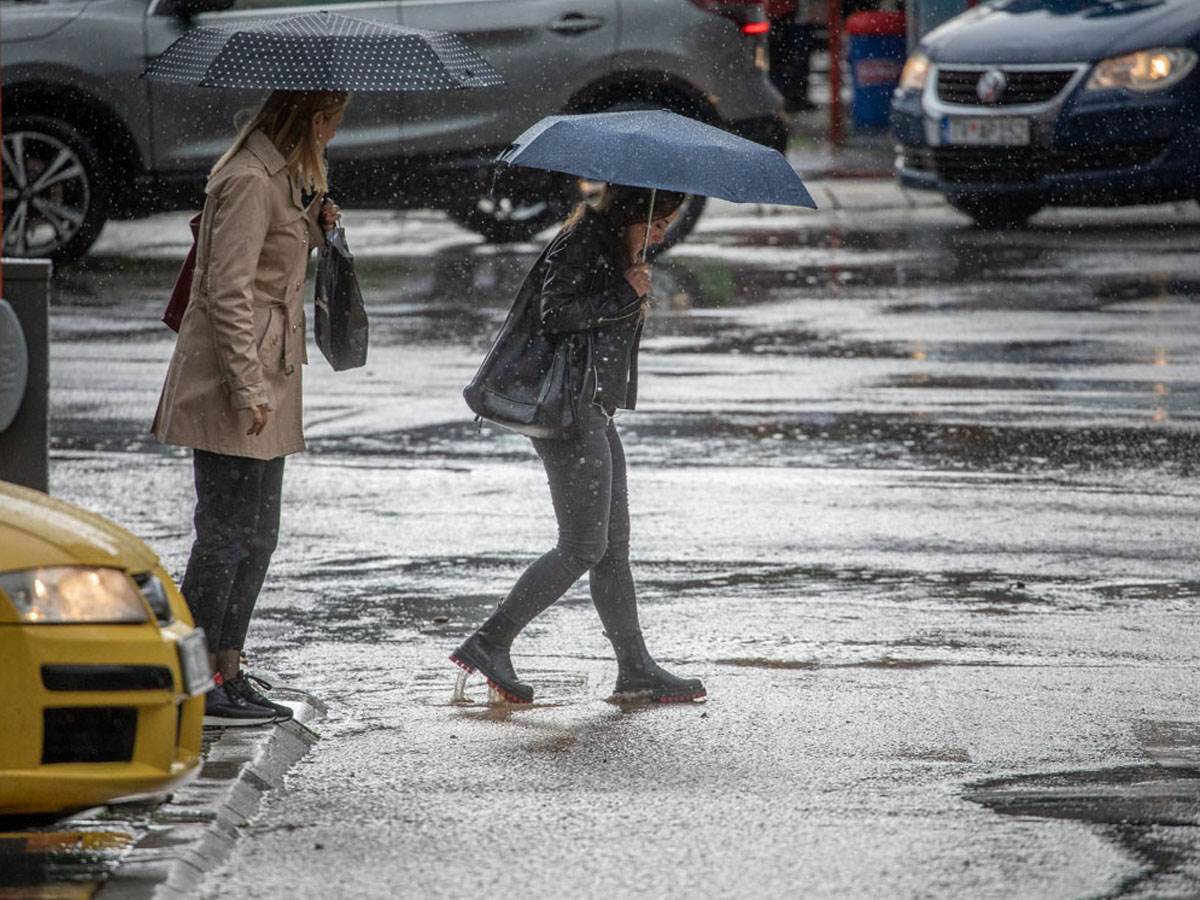 Upozorenje za preduzimanje mjera zaštite i spašavanja od vjetra i kišnih padavina