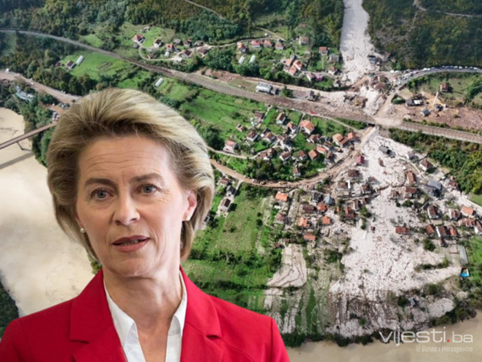 Ursula von der Leyen danas u Donjoj Jablanici u okviru dvodnevne posjete BiH