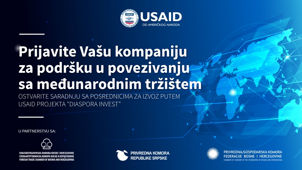 USAID: Povezujemo domaće kompanije s posrednicima za izvoz iz dijaspore