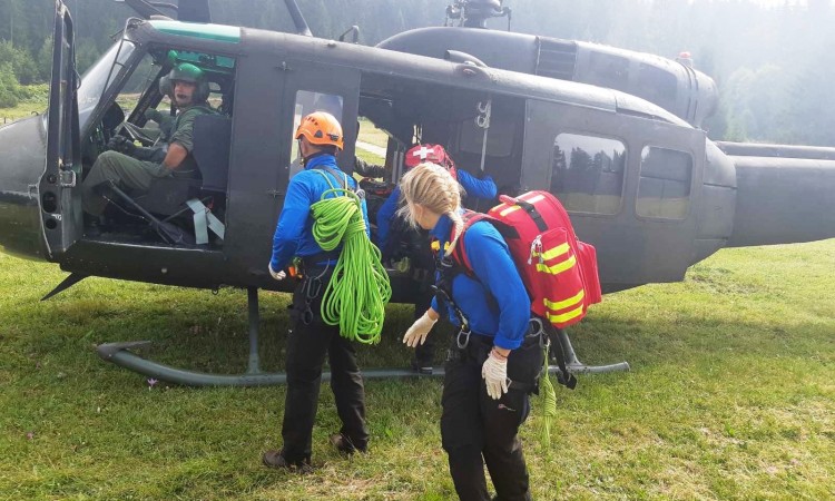 Uspješno realizirana vježba traganja i spašavanja helikopterom