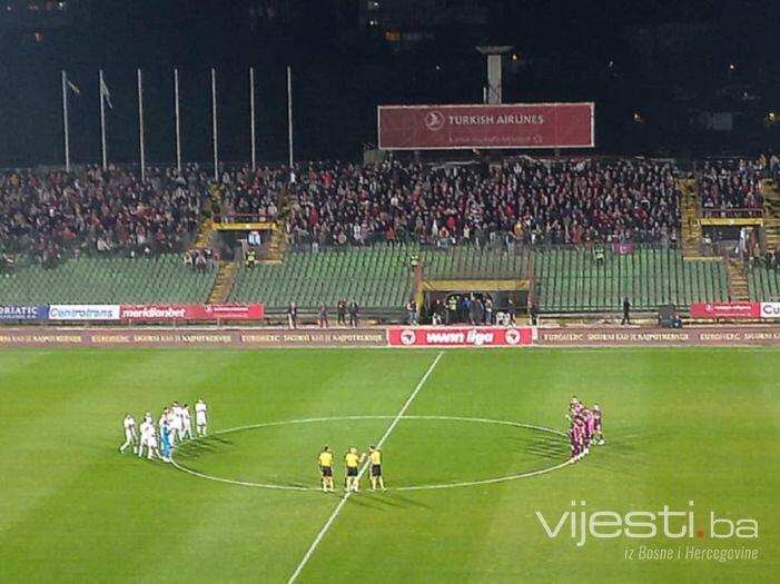 UŽIVO / FK Sarajevo - FK Velež, dva crvena kartona za 27 minuta igre