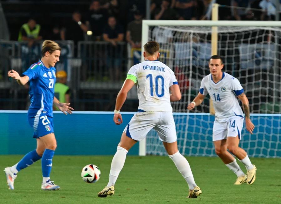 Tok utakmice: Italija - BiH 1:0