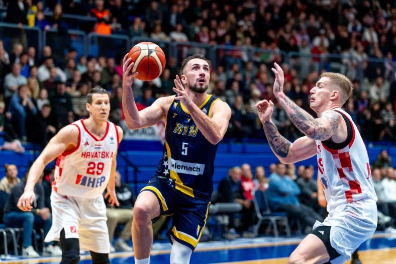 KRAJ / Kvalifikacije za Eurobasket: Hrvatska - BiH 89:76