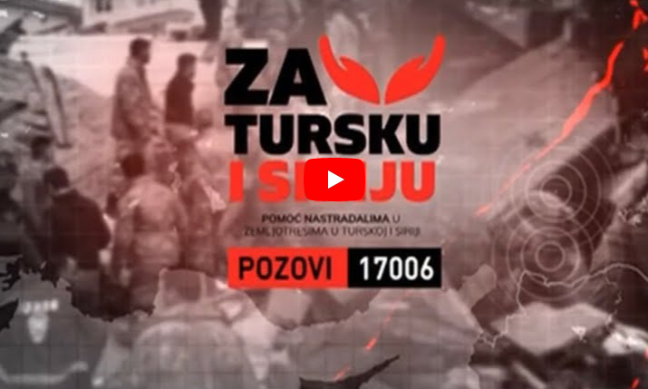 Uživo na BHRT-u: Teleton za Tursku i Siriju