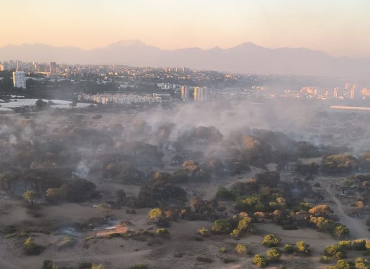 Veliki požar kod Antalije, vatrogasci gase sa kopna i vazduha