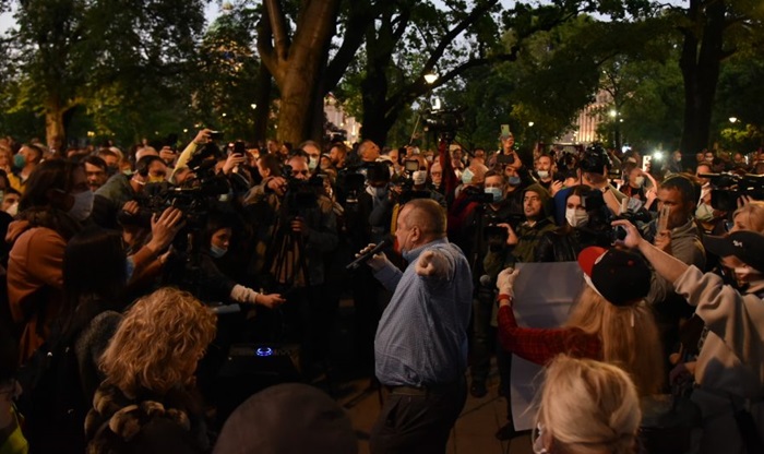 Veliki protest u Beogradu protiv vlasti u Srbiji