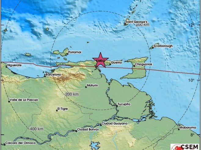 Venecuelu pogodio zemljotres jačine 6,1 stepen