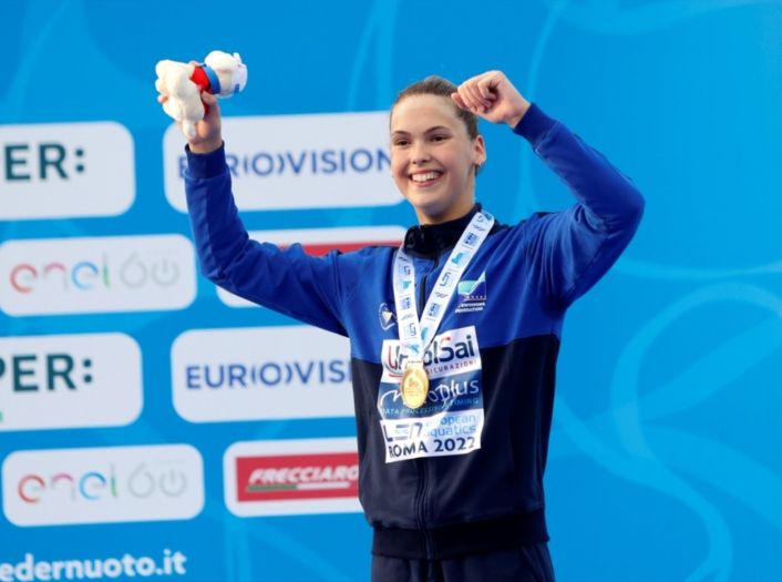 Video: Lani Pudar uručena bronzana medalja na EP