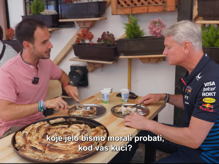 Video: Robert Dacešin odveo Coultharda na burek na Baščaršiji i učio ga bosanski