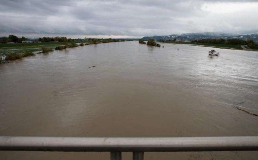 Povećanje vodostaja jedino na donjem toku rijeka Bosne i Spreče