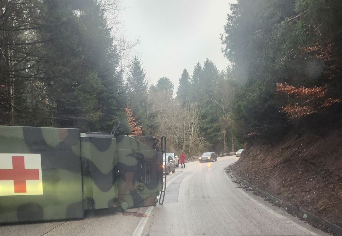 Vojnik Oružanih snaga BiH povrijeđen u nesreći kod Olova