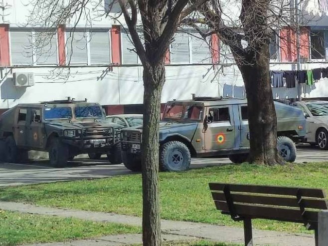 Vozila EUFOR-a na ulicama Banjaluke