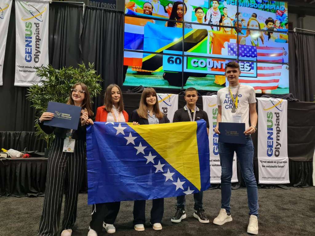 Vrhunsko znanje učenika iz BiH: U New Yorku osvojili 3 medalje