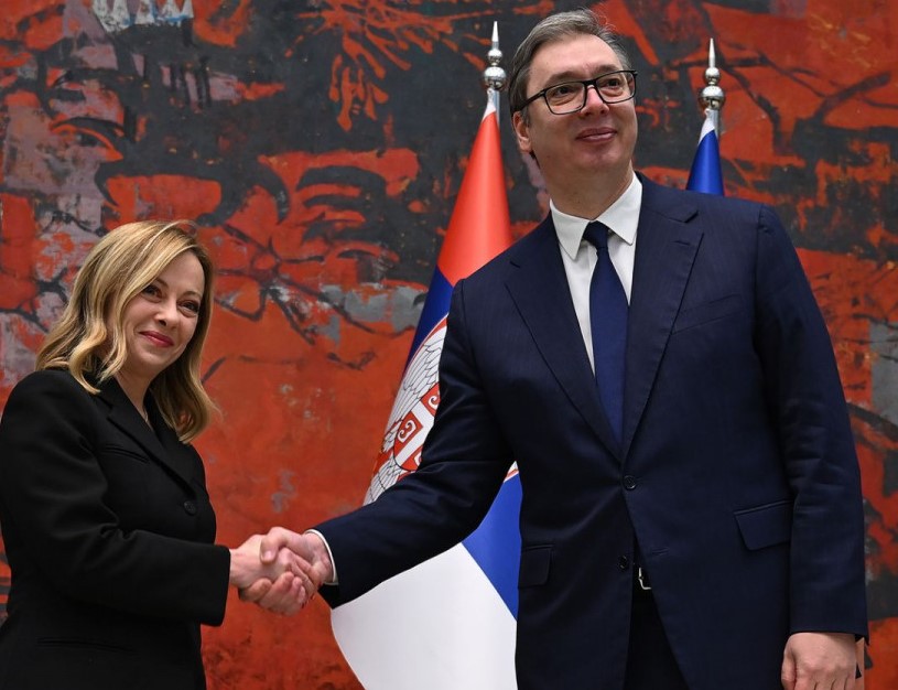 Vučić: Italijanska premijerka dolazi u Srbiju nakon izbora nove vlade