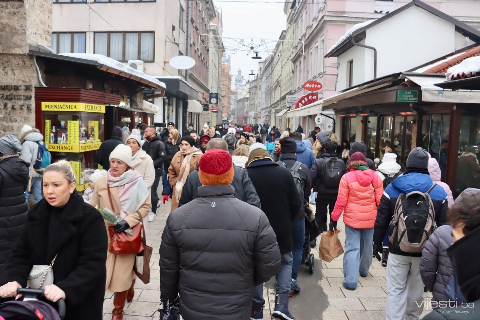 Za 11 mjeseci prošle godine BiH posjetilo više od 1,8 miliona turista