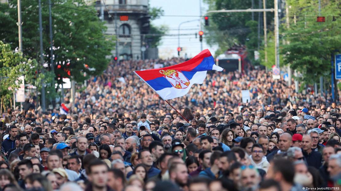 Za danas najavljen novi veliki protest u Srbiji