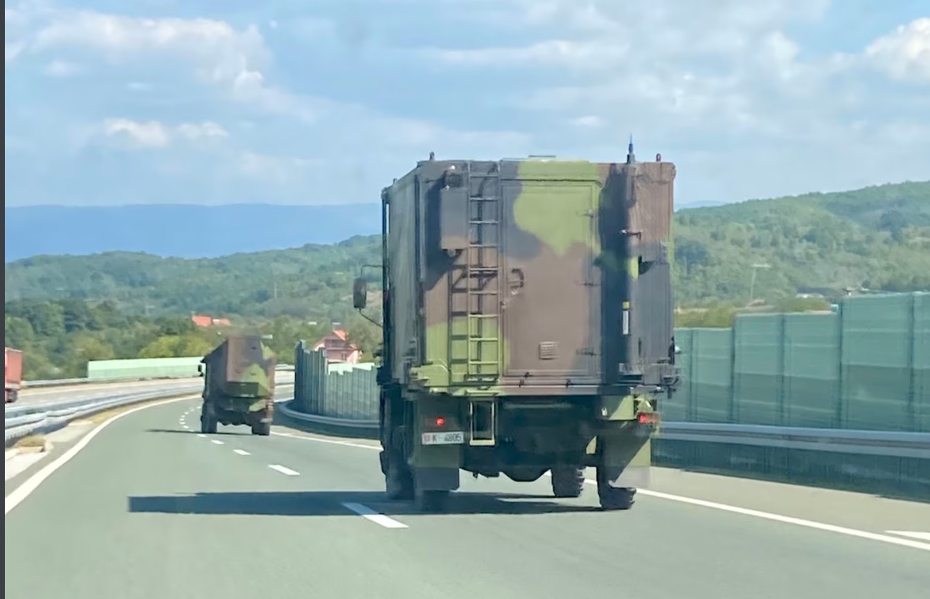 Zabilježena kretanja vojnog konvoja na jugu Srbije