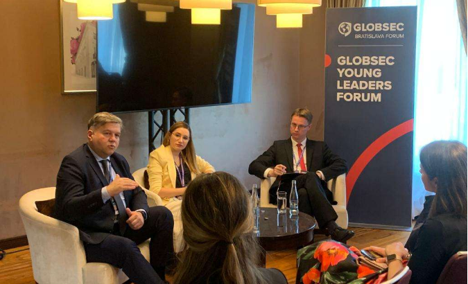 Zamjenik MVP BiH Josip Brkić sudjeluje na GLOBSEC Bratislava Forumu 2022.