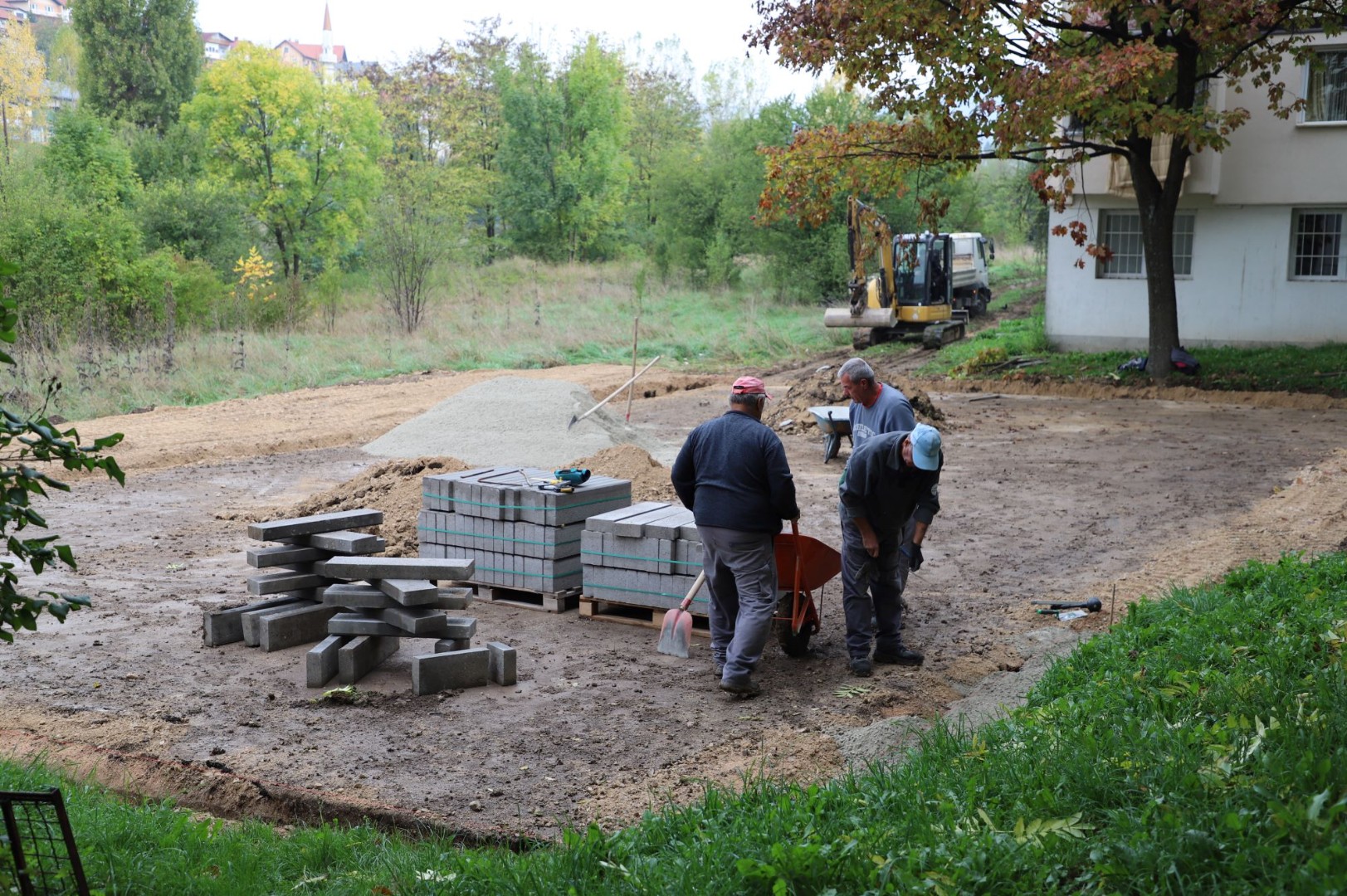 Započela izgradnja novog igrališta na Koševskom Brdu