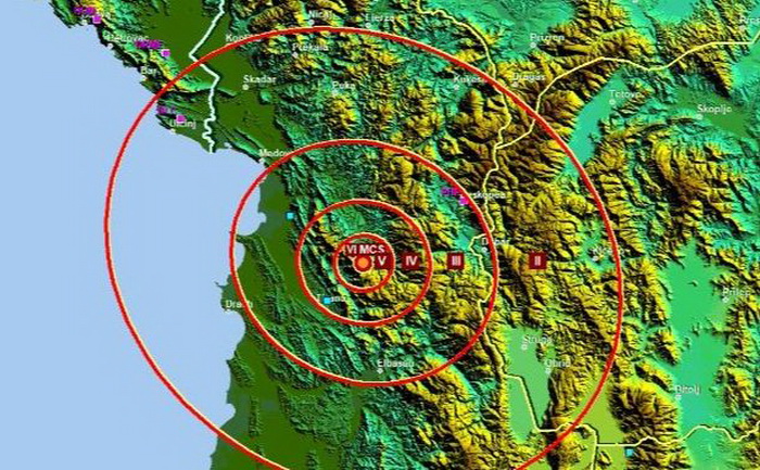 Zemljotres pogodio Albaniju, osjetio se i u Crnoj Gori