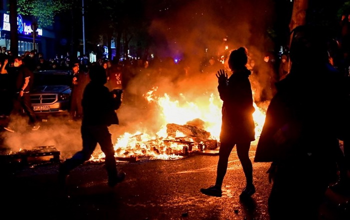 Žestoki sukobi policije i demonstanata u Berlinu