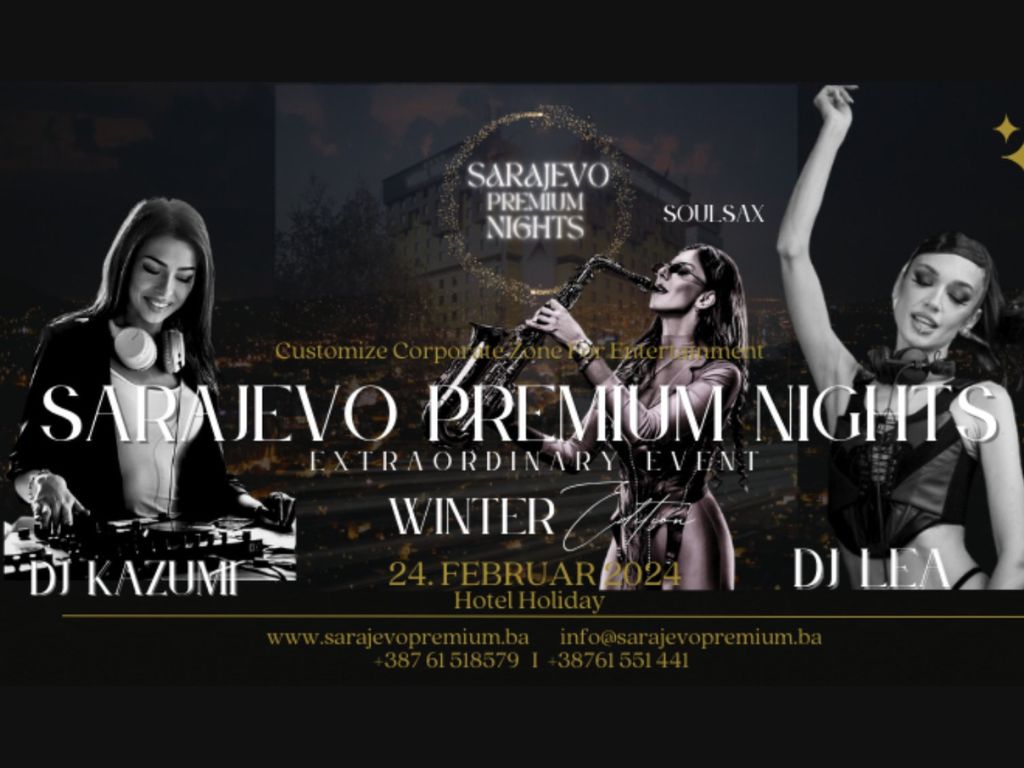 Zima u Sarajevu postaje još spektakularnija uz Premium Nights Winter Edition!