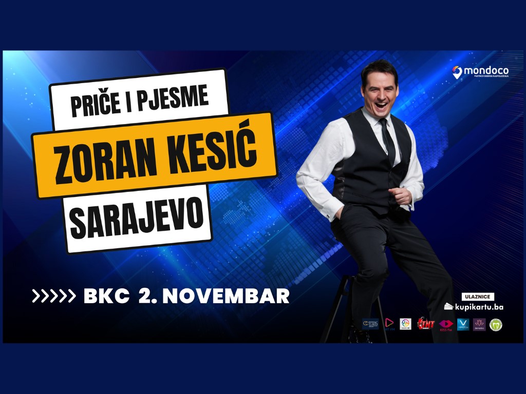 Zoran Kesić u novembru u Tuzli i Sarajevu