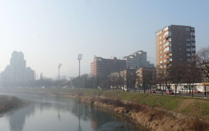 Zrak jutros nezdrav posebno u Zenici, Kaknju i Visokom