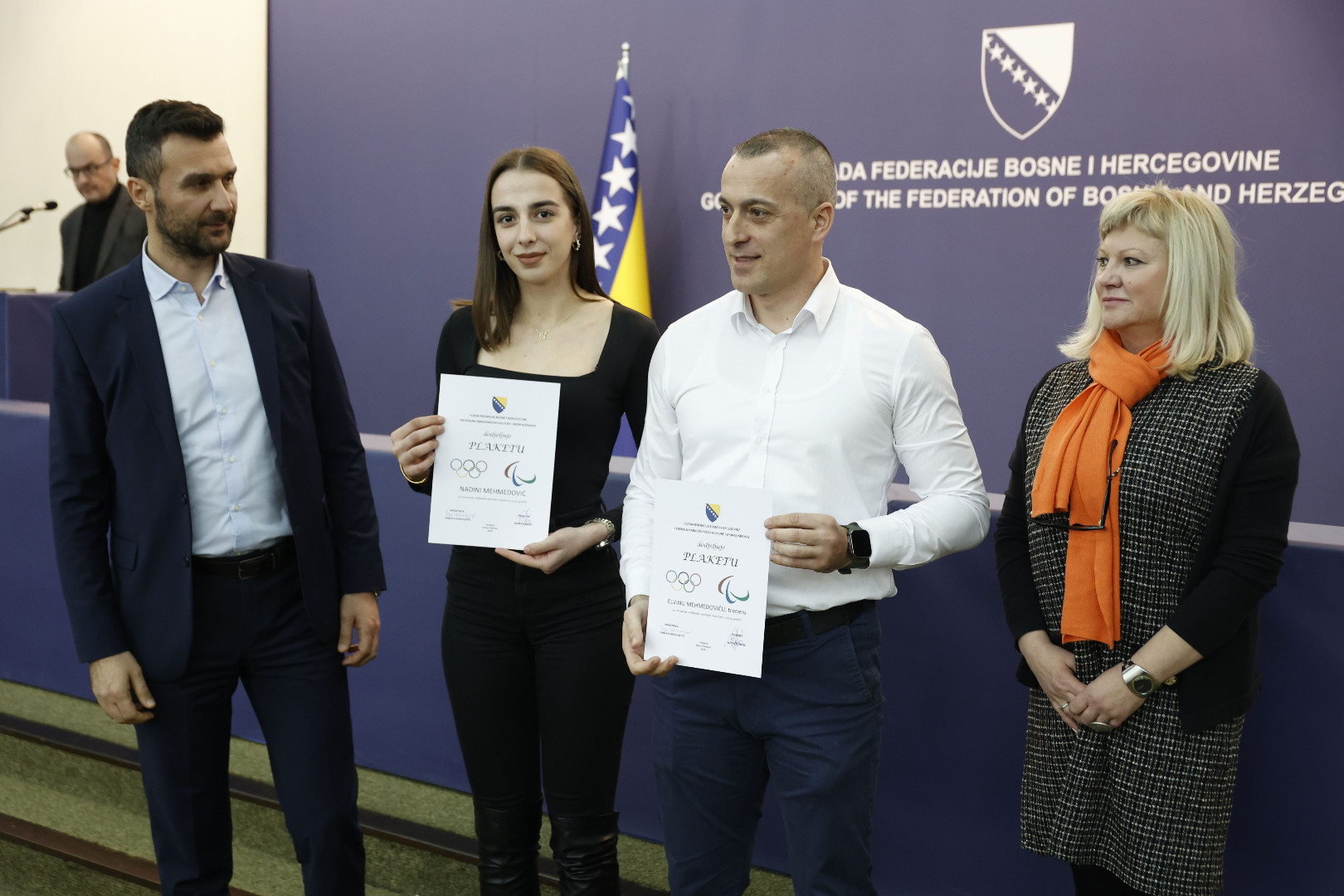 U Sjedištu Vlade FBiH Uručene Nagrade Najzaslužnijim Sportistima