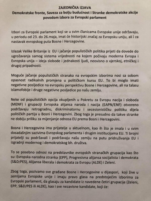 Otvoreno pitanje za izlaske